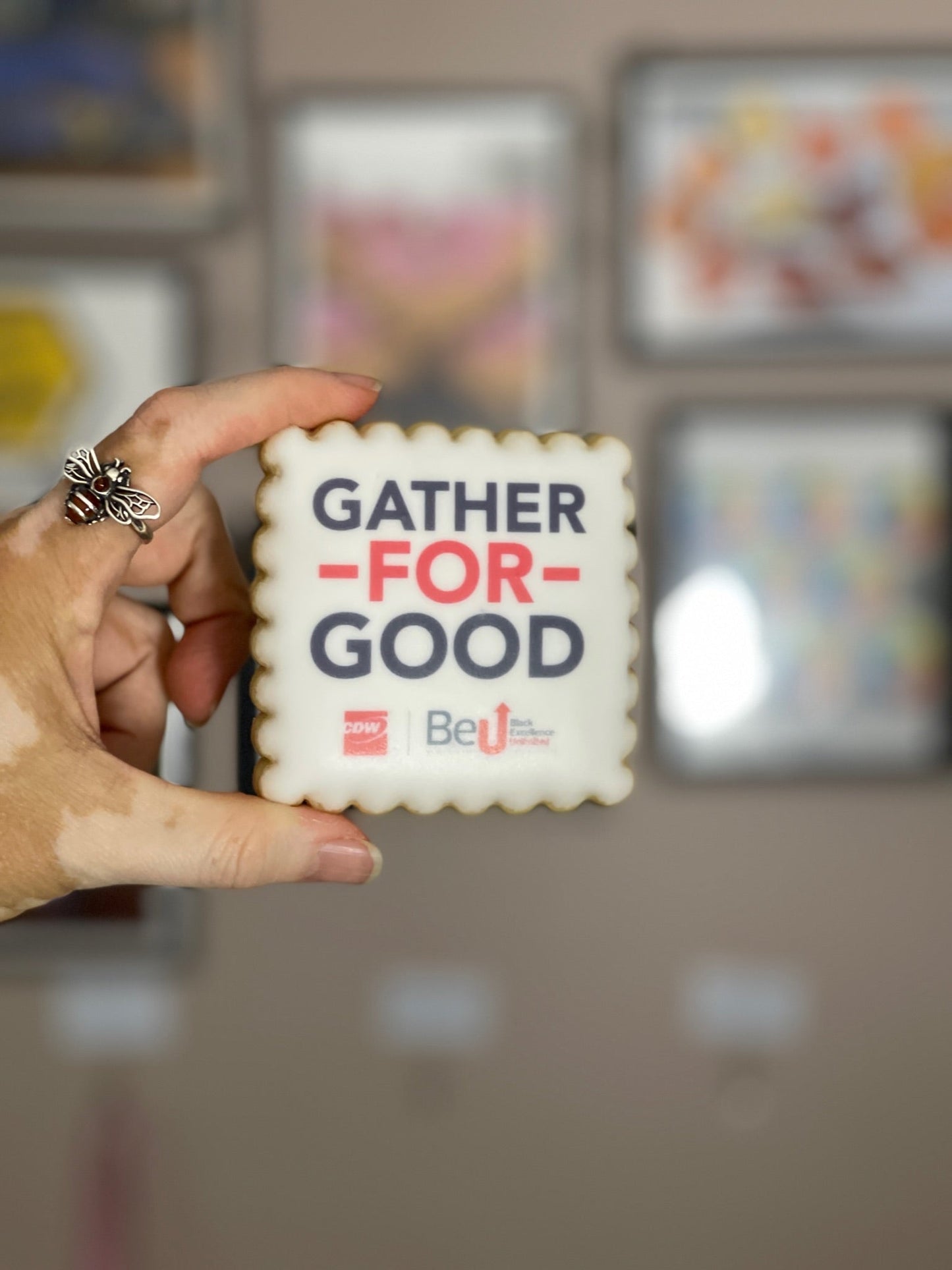 GLUTEN FREE Custom Logo Cookies