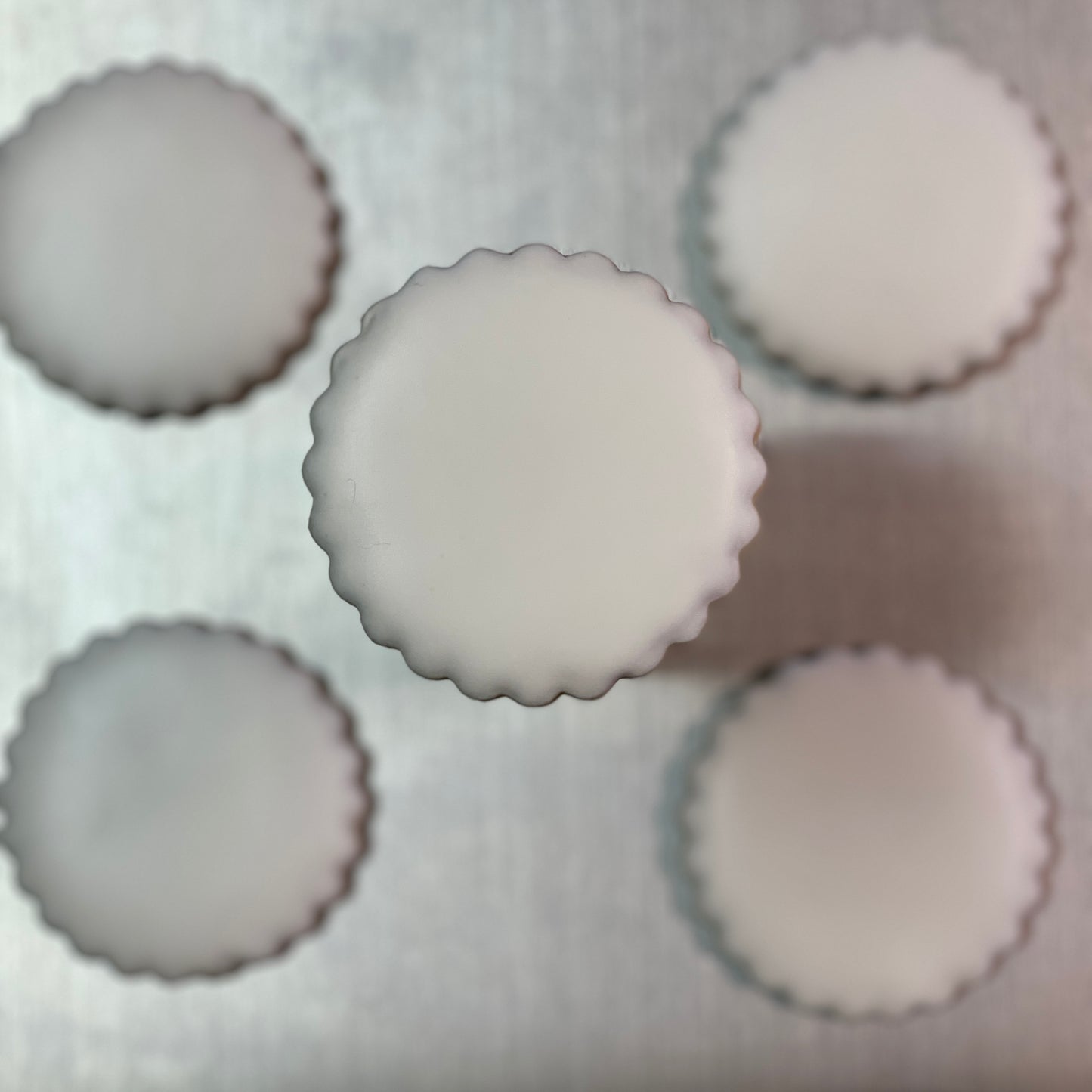 Pre Iced Sugar Cookie Wholesale Blank Cookie Custom Printing Bakery Supply Eddie Compatible Professional Cookie Decorator Supply Handmade