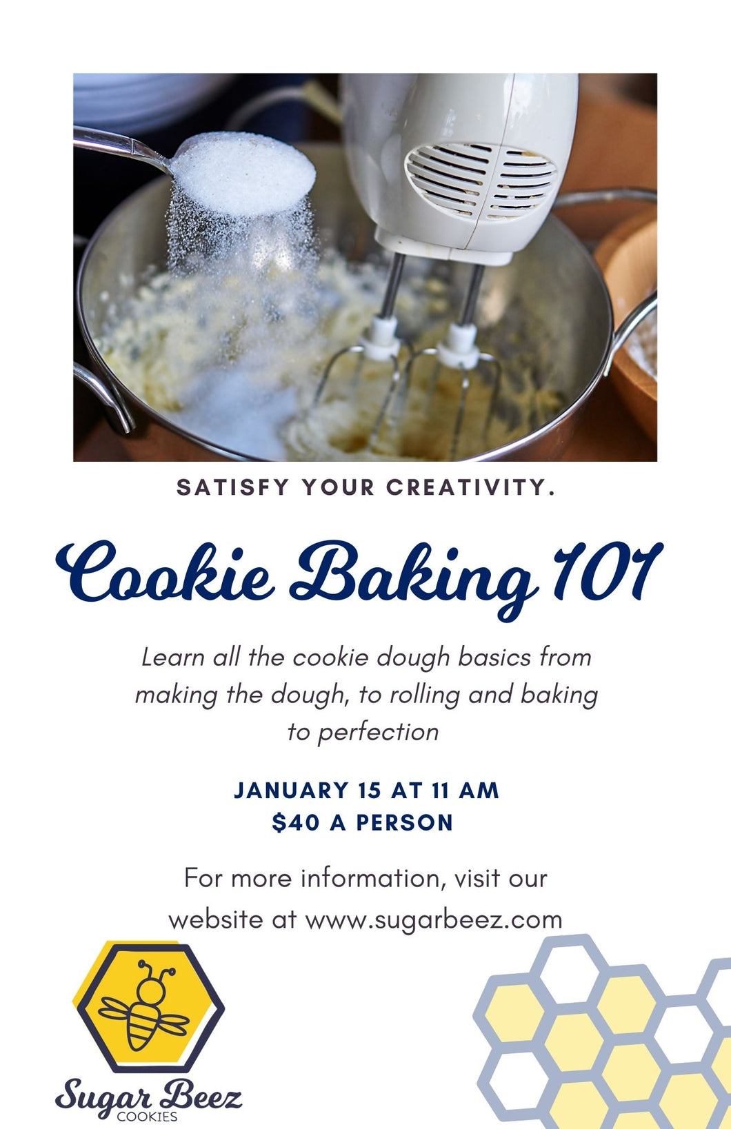 Cookie Baking 101 - Sugar Beez | Chicago Custom Cookies
